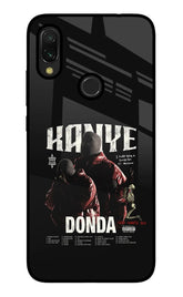 Donda Kanye West Redmi Y3 Glass Case